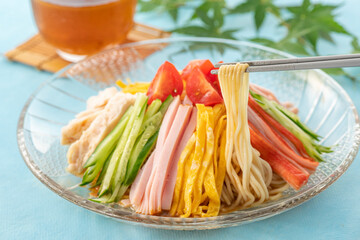 冷やし中華　冷麺