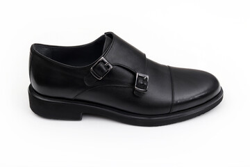 Classic black  leather men's shoes