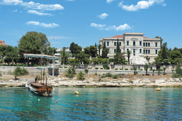 Obraz premium Athenian Trireme replica 