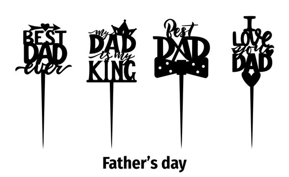 Free Free 69 Happy Fathers Day Cake Topper Svg Free SVG PNG EPS DXF File