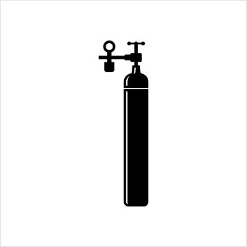recommend clip art: Oxygen Tank Icon, Oxygen Storage Vessel Cylinder