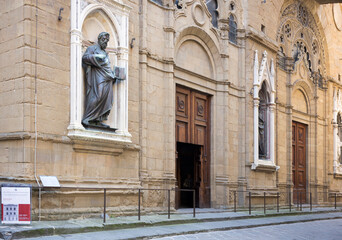 Fototapeta na wymiar Church Or San Michele ,Florence,Italy