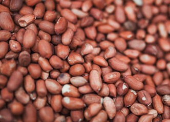 lots of dried fruits and nuts, delicious healthy food