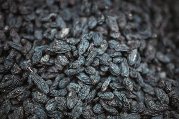 lots of dried fruits and nuts, delicious healthy food