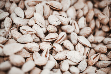 lots of dried fruits and nuts, delicious healthy food