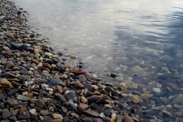 Stones and water