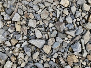 background of river stones 
