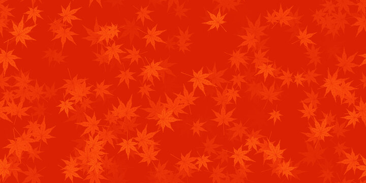 秋の紅葉背景素材シームレス