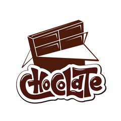 Chocolate desserts and choco candy bar icon. Vector isolated set of chocolate splash fondant and comfits with nuts and raisins for confectionery and sweet product labels or package design templates