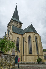 Fototapeta na wymiar Historische gotische Hallenkirche in Osnabrück