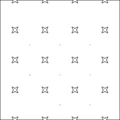 Geometric vector pattern with Black and white colors. abstract ornament for wallpapers and backgrounds.