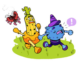 two besties and a bug