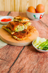 Martabak Indonesia street food