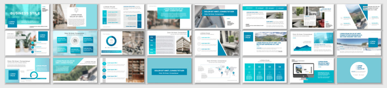 Set of business plan presentation template. Social media pack. Easy use in modern blog posts or Editable simple info banner, trendy book. For app, digital display style. Bright web flyer work. a4. ppt
