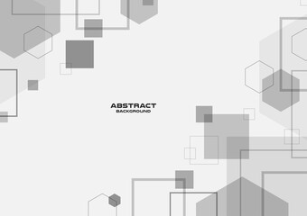 Geometric abstract  background , Vector and illustration banner poster template