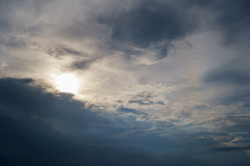 sky and clouds