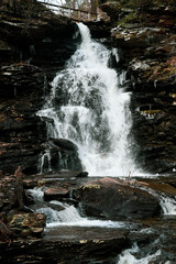 A Rocky Mountain Waterfall