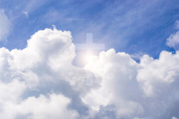 The Cross at the Sky background