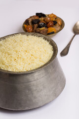 Azerbaijan traditional festive cuisine pilau 