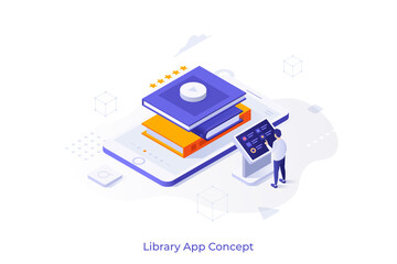 Isometric Vector Illustration For Website