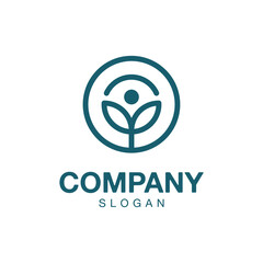 Nature Modern Logo Design Concept 