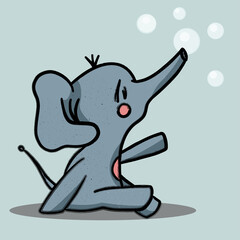 cartoon elephant