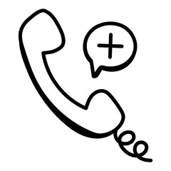 Obraz premium Add Call