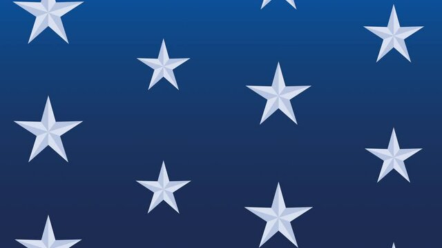 united states of america stars pattern