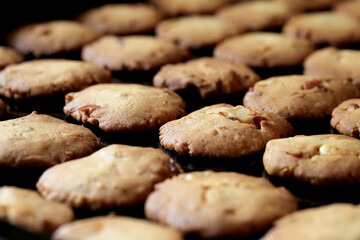 焼きたての手作りクッキー