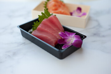 Tuna sashimi
