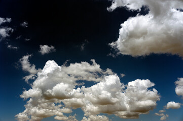 Obraz na płótnie Canvas Clouds, sky, after rain.