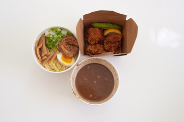 Takeout Japanese food
