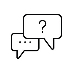 Fototapeta premium Faq icon