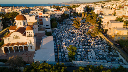 Obraz premium view of the city of Rethymno
