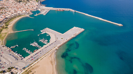 Marina of Rethymno, Crete, Greece