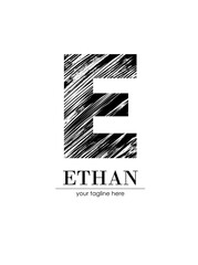 logo for personal business, brand name Ethan