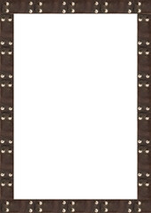 White Frame With Rustic Borders