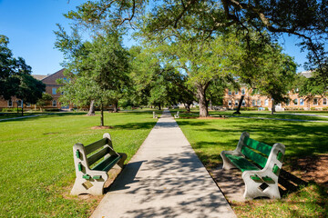 Typical American College Campus