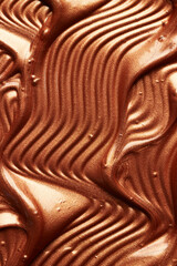 Background of bronze metallic paint