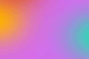 Obraz premium Orange, green, purple, spectrum abstract gradient background. Trendy mesh pattern overlay wallpaper