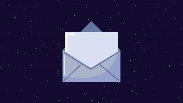envelope mail send message animated