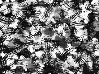 Brushstrokes colorful texture acrylic paint on canvas. picture for artwork design. Modern contemporary art. Abstract art background hand drawn acrylic painting. Digital art illustration