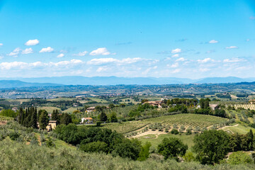 Fototapeta na wymiar San Gimignano - Siena, Toscana