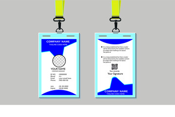  modern Id card design template