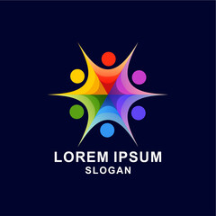 Business logo colorful