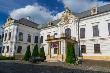 Fototapeta premium Archbishop Palace in the fort of Veszprem