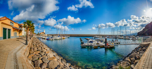 Obraz premium Madeira Hafen