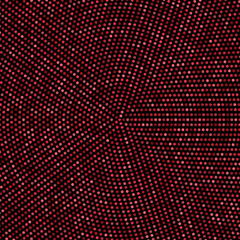Abstract Design Red Halftone Dots Vector Background
