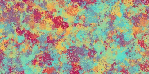 Colorful seamless pattern, Urban fashion design. Mix media abstract texture.