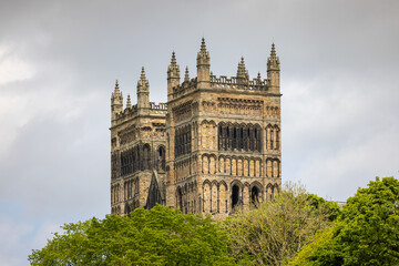 Fototapeta na wymiar Durham Cathedral in County Durham